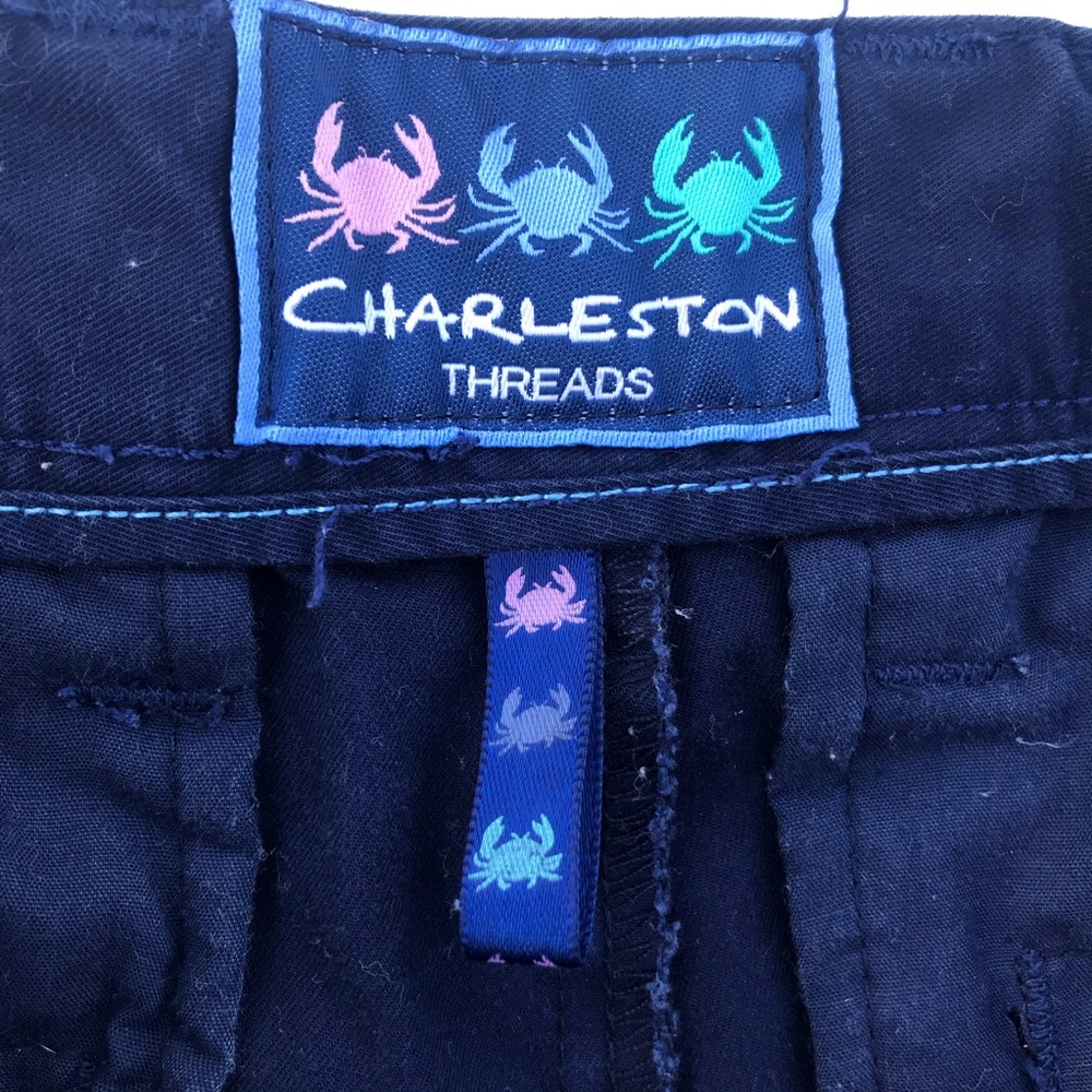 CHARLESTON Threads Pants With Embroidered Snowman - Picture 5 of 8